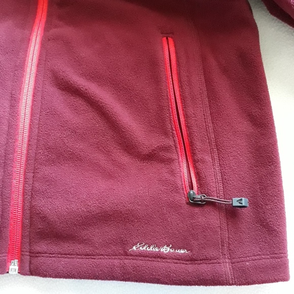 2/$25 Eddie Bauer Fleece Full Zip Jacket Size M - Picture 5 of 6